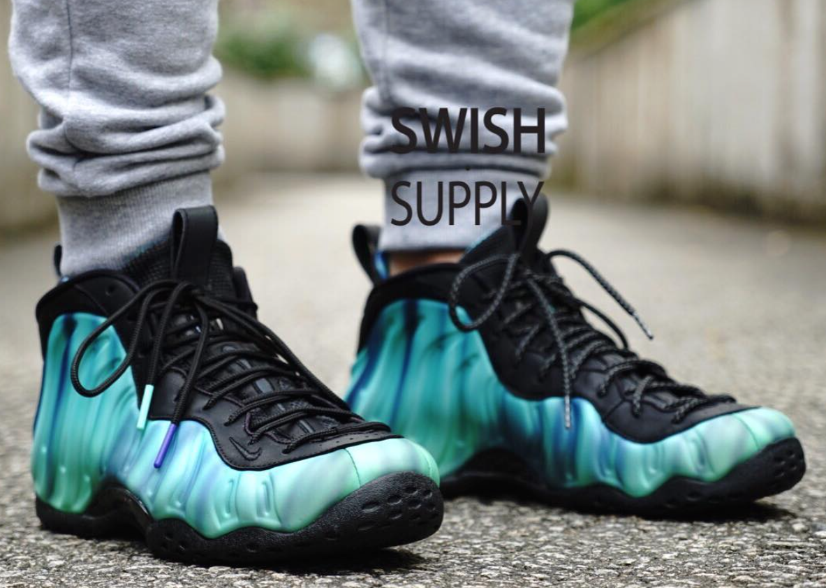 WEARING PIC ☆Nike Air Foamposite One All Star “Northern Lights ...