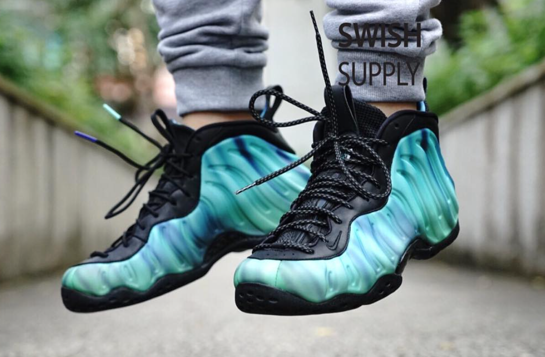 WEARING PIC ☆Nike Air Foamposite One All Star “Northern Lights