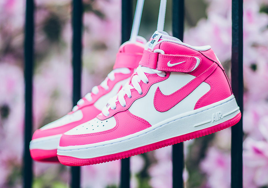 air force 1 mid pink