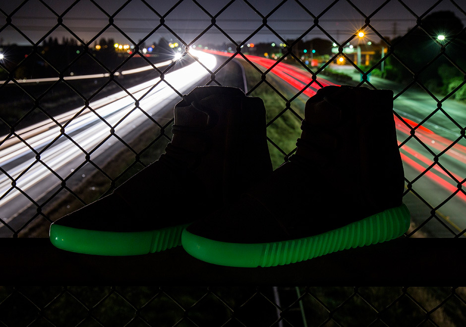 adidas yeezy 750 glow in the dark