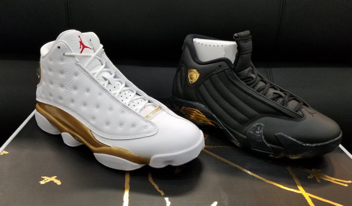 Nike Air Jordan 13//14 DMP Finals Defining Moments Pack 897563-900