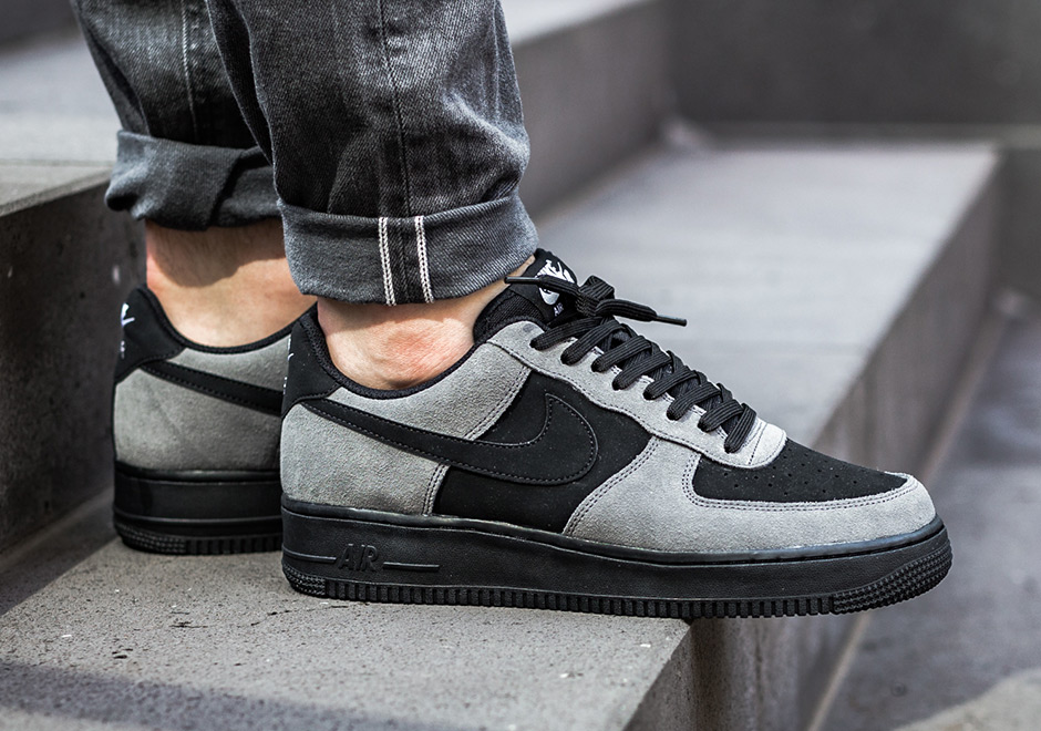air force grey and black