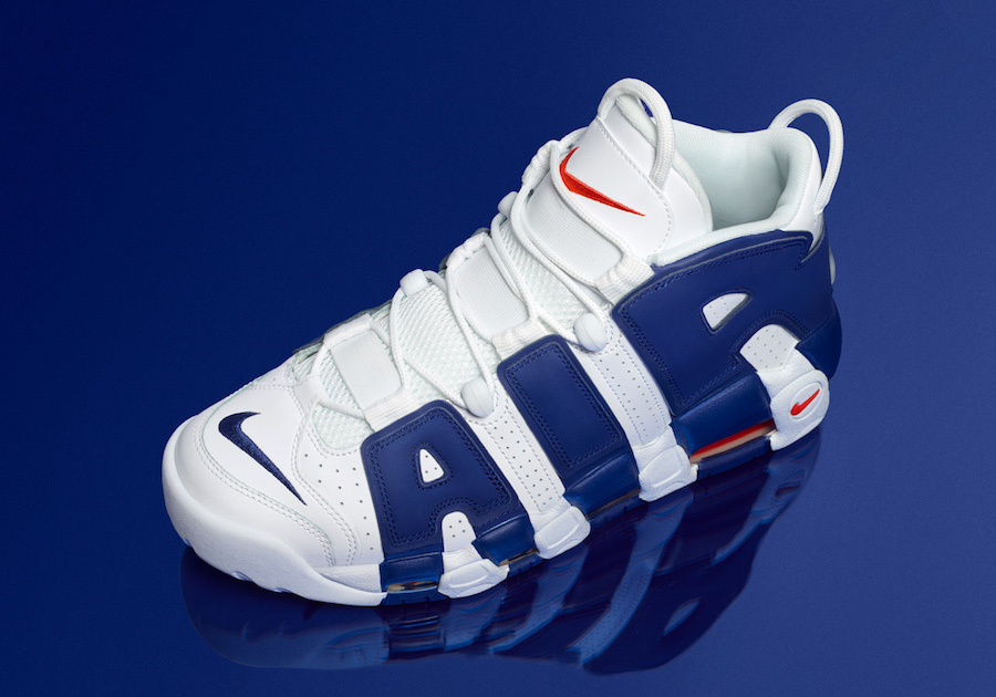 uptempo white blue