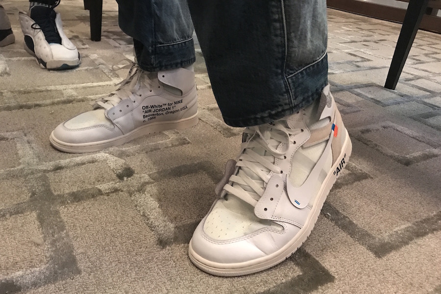 2018年発売☆ Off-White x Air Jordan 1 White/White AQ0818-100 (オフホワイト ×ナイキ エアジョーダン１ ) – Sneaker Peace