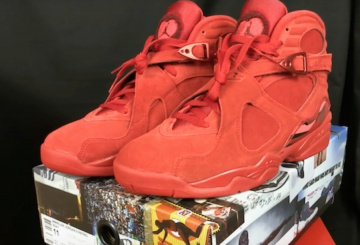 2月発売予定★ NIKE Air Jordan 8 WMNS “Valentine’s Day”  Gym Red/Ember Glow-Team Red AQ2449-614 (ナイキ ウィメンズ エアジョーダン 8 バレンタイン)