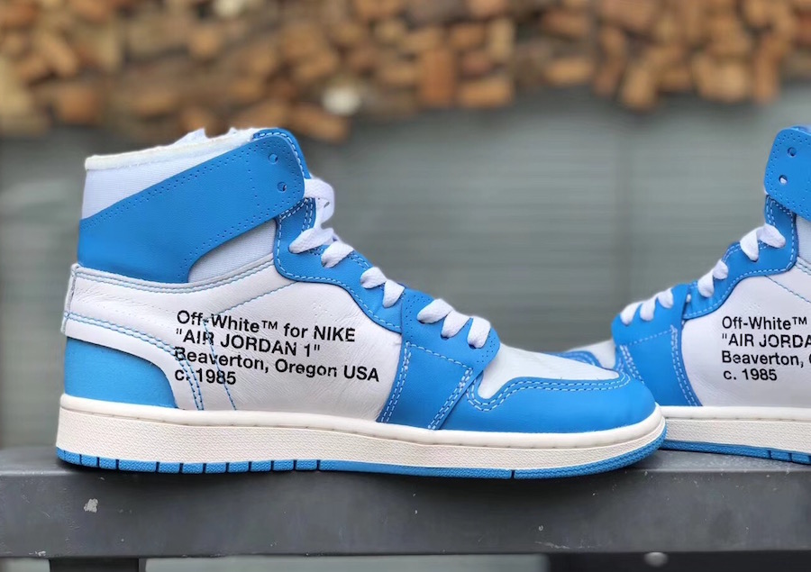 nike off white blue and white