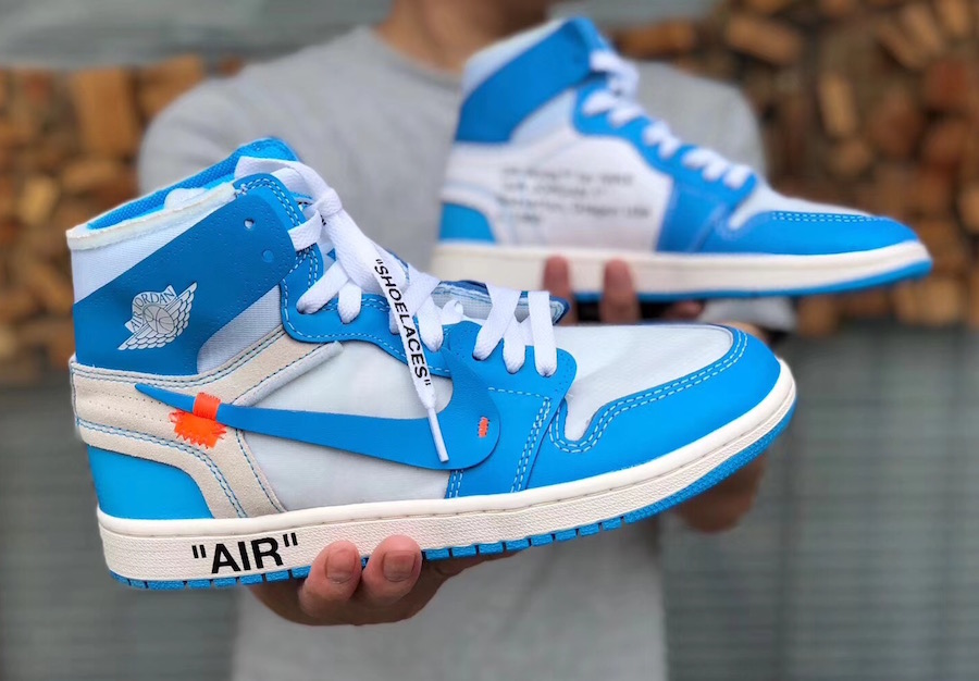 nike off white blue and white