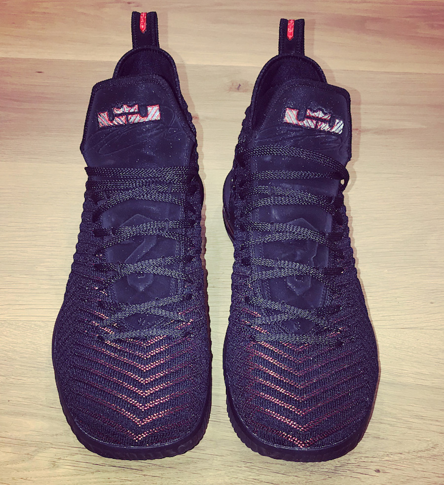オーディオ機器 イヤフォン 9月20日発売予定☆ Nike LeBron 16 Black/Black-University Red AO2588 