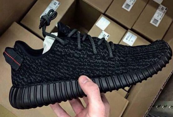 日本発売店舗決定!Adidas Yeezy Boost 350 ”BLACK”