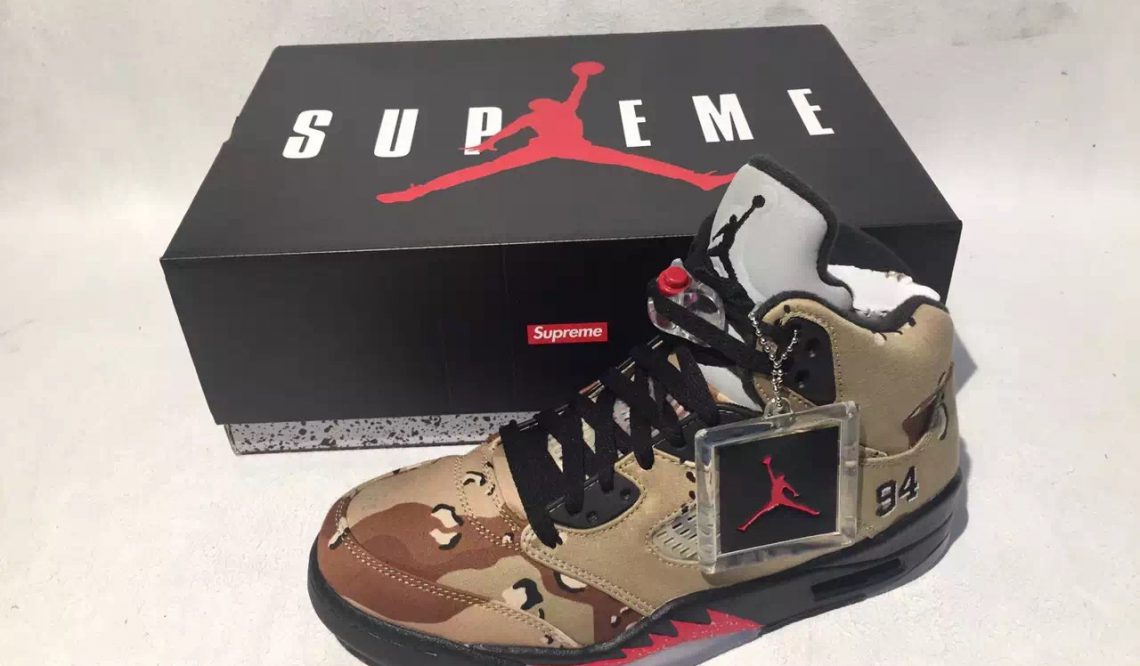 価格決定？Retail Price for the Supreme x Air Jordan 5 Collection