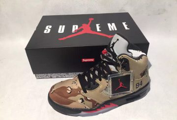 価格決定？Retail Price for the Supreme x Air Jordan 5 Collection