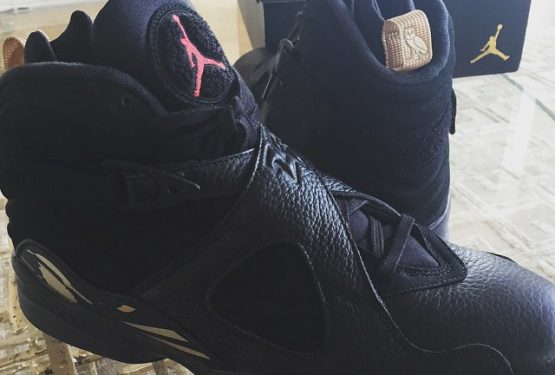 Drake Shows Both His Air Jordan 8 OVO