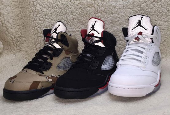 THE COMPLETE　　 SUPREME X AIR JORDAN 5 SET