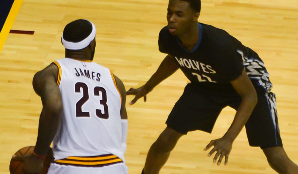 MOVIE!!　新人王   Andrew Wiggins Rookie  Highlights ADIDAS　2015.01.31 vs Cavaliers – Career-HIGH 33 Pts, Going at LeBron!