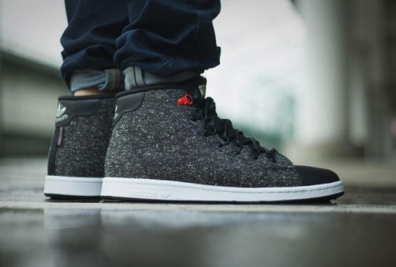 厳寒の地でも！adidas Stan Smith（アディダス スタンスミス） Winter Mid “Core Black”