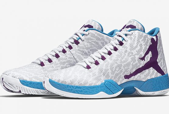 国内１０月１４日発売予定★Air Jordan XX9 （エアジョーダン２９）Hornets White/Night Purple-Blue Lagoon-Wolf Grey 822227-154