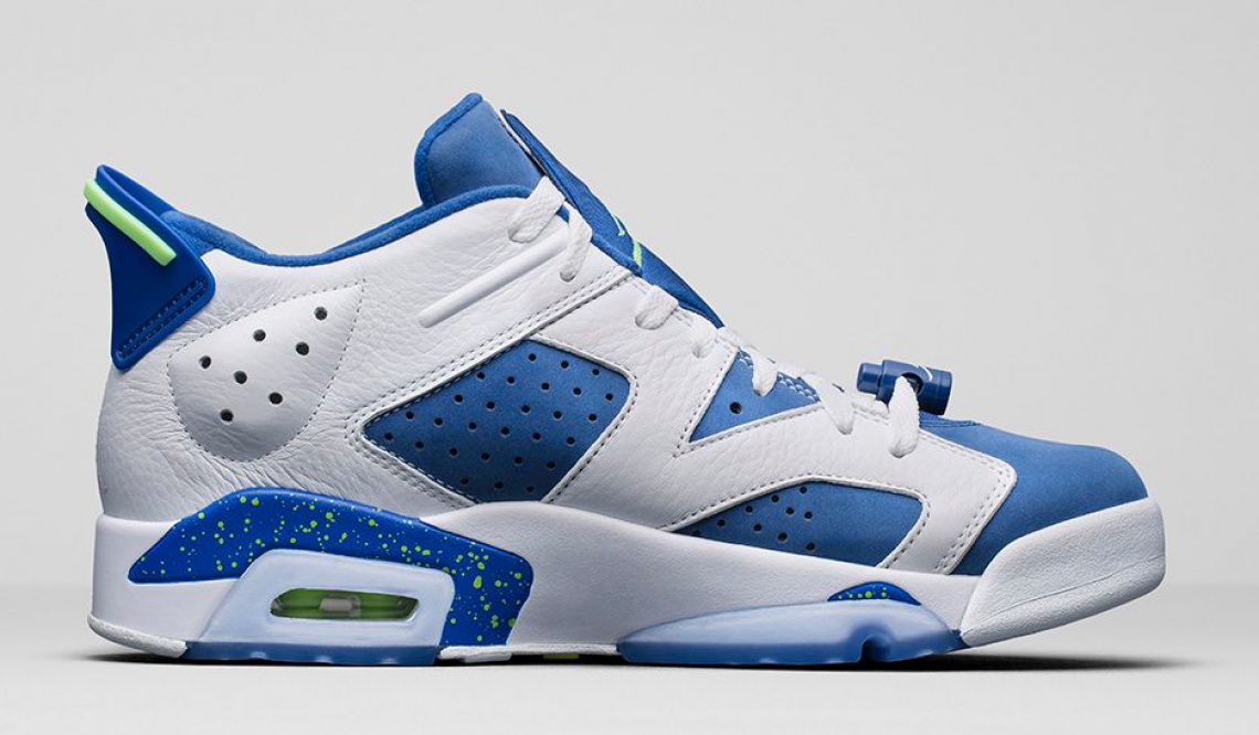 movie！AIR JORDAN 6 RETRO LOW ‘INSIGNIA BLUE'[ホワイト/インシグニアブルー/ゴーストグリーン,304401-106