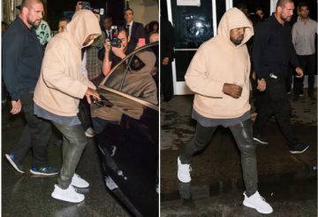 リーク！  adidas Yeezy 350 Boost “Silver”  wearing Kanye West