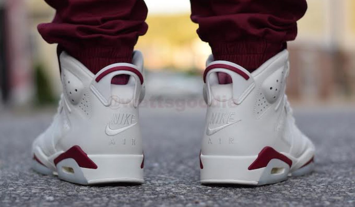 発売決定！Air Jordan 6 Retro “Maroon”(384664-116)　エアジョーダン６レトロ　”マルーン”