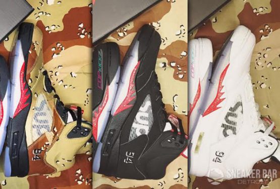 NEW画像！Supreme x Air Jordan 5 Packaging