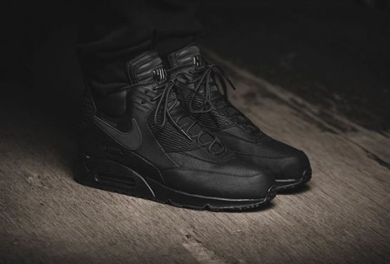 Nike Air Max 90 Sneakerboot Winter (schwarz / schwarz) 684714-002【エアマックス９０ スニーカーブーツ】