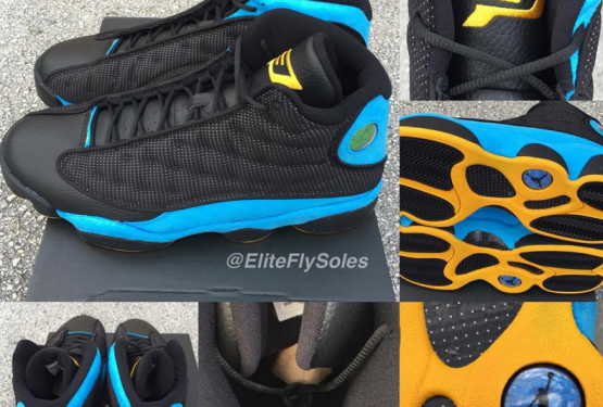 １０月31日追記★１１月７日発売　Air Jordan 13【エアジョーダン１３】 CP PE Black/Sunstone-Orion Blue (823902-015)