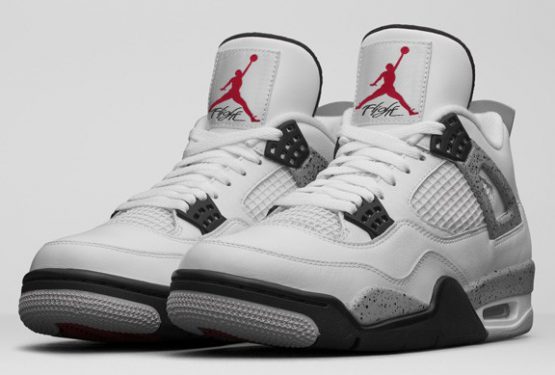 オフィシャル画像♪2月13日発売★ NIKE Air Jordan 4 “White Cement”(308496-104)【ナイキ エアジョーダン４ ホワイトセメント】
