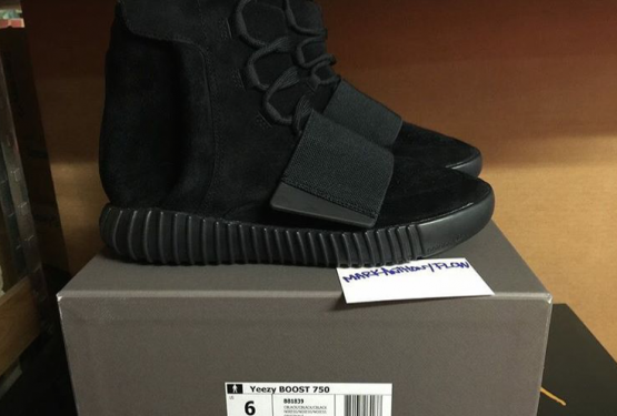 速報★日本発売店舗確定情報★adidas Yeezy 750 Boost “Black”