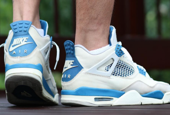 ★MOVIE★各年代比較♪ NIKE AIR JORDAN 4  ”Military Blue”【ナイキ エアジョーダン４ ミリタリーブルー】