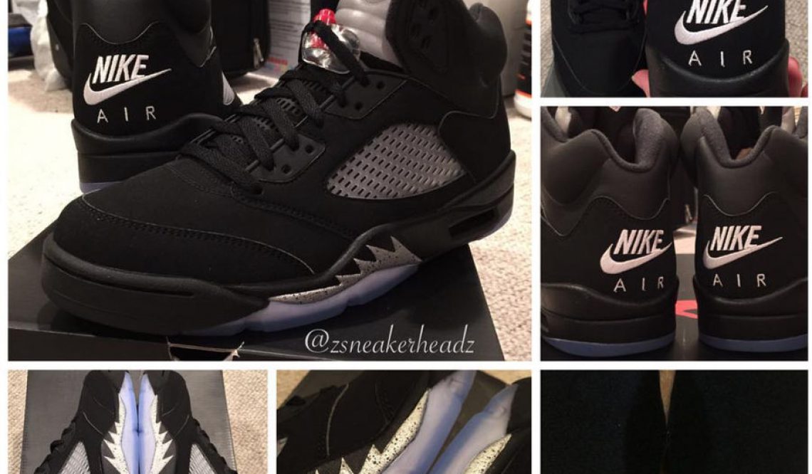 NEW画像★Nike Air Jordan 5 “Black Metallic”【ナイキ エアジョーダン ５ ブラックメタリック】