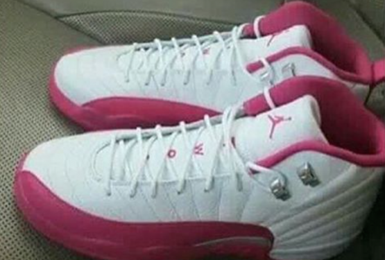 2月発売予定♪レディース★NIKE Air Jordan 12 GS “Dynamic Pink” 510815-109【ナイキ エアジョーダン１２】