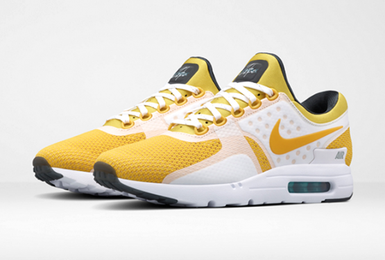 1月21日発売★Nike Air Max Zero 789695-100  “White/Yellow”　【ナイキ エアマックス ゼロ】
