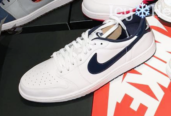 3月19日発売予定★NIKE Air Jordan 1 Low OG White/Midnight Navy 705329-106　【ナイキ エアジョーダン１　ロー OG】