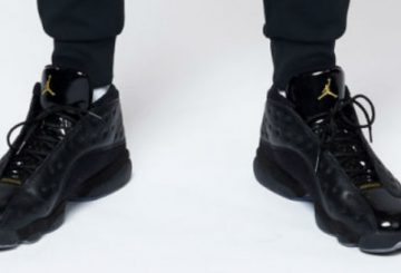 sample?　Kawhi Leonard PE ?  nike Air Jordan 13 Low 　Black Gold Patent Leather  【サンプル? クワイ レナード PE エアジョーダン１３ low】