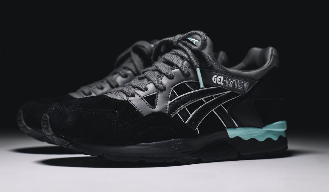 海外発売中★レディース★Asics WMNS Gel Lyte V 　”Black  Mint”　【アシックス ウィメンズ ゲルライトⅤ】