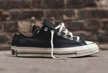 海外発売中★Converse Chuck Taylor Ox ’70 “Black Leather”【コンバース チャックテイラー ブラックレザー】