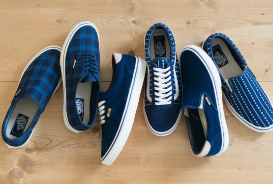 ユニセックス★2月12日0時より発売★VANS  Japan Indigo Collection　【バンズ 藍染めコレクション】