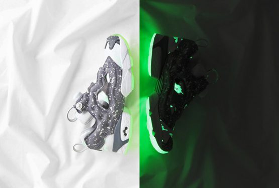 2月3日PM8時先行予約開始★atmos別注★ Reebok Insta Pump Fury “Glow in the Dark” Pack