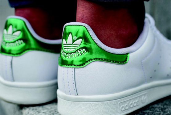 レディース★ ADIDAS STAN SMITH “FAIRWAY GREEN” GOES METALLIC　【アディダス スタンスミス】