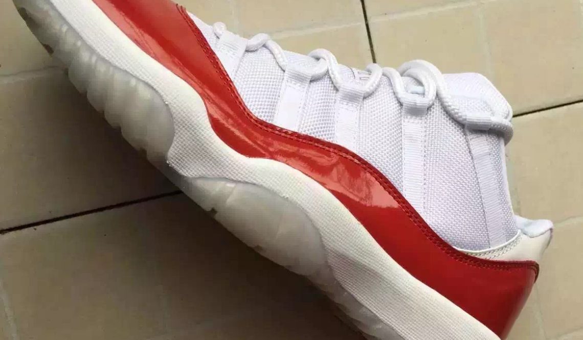 2016年夏発売予定★NIKE Air Jordan 11 Low　“Varsity Red” 　White/Varsity Red 528895-102　【ナイキ エアジョーダン１１ LOW 】