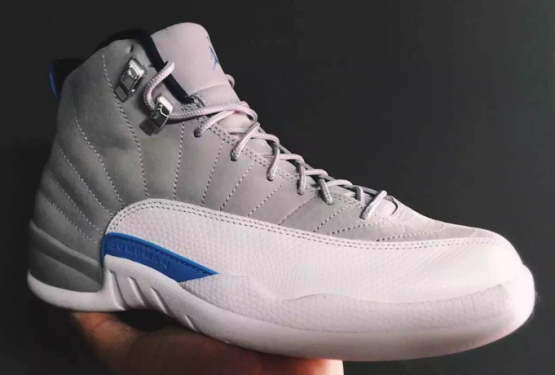 6月25日発売予定★NIKE Air Jordan 12 Grey/University Blue-White 130690-007