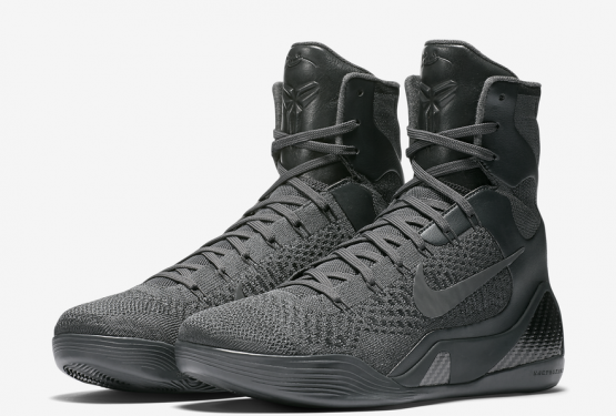 検索リンク★4月12日発売★Nike Kobe 9 Elite FTB Anthracite/Anthracite 869455-002　【ナイキ コービー９ エリート】