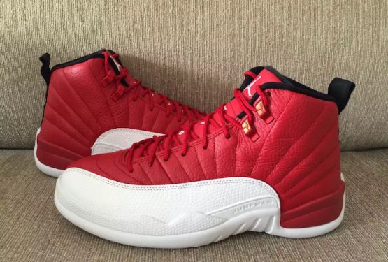 詳細画像＆MOVIE★7月2日発売★NIKE AIR JORDAN 12 “GYM RED”  130690-600  【ナイキ　エアジョーダン１２ ”ジムレッド”】