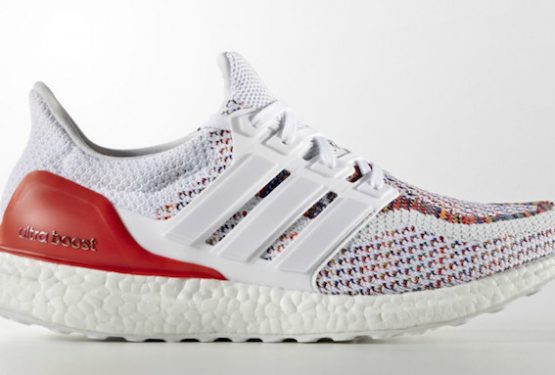 8月発売予定★ADIDAS ULTRA BOOST “MULTICOLOR” WITH RED HEELS 【アディダス ウルトラブースト “マルチカラー”】