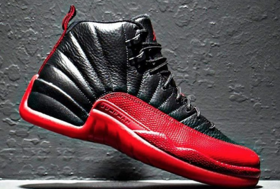 CLOSER LOOK★5月28日発売予定★NIKE Air Jordan 12 “Flu Game” Black/Varsity Red 130690-002