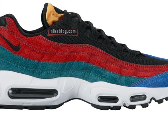 NIKE Air Max 95 Rocks Rainbow Pony Hair