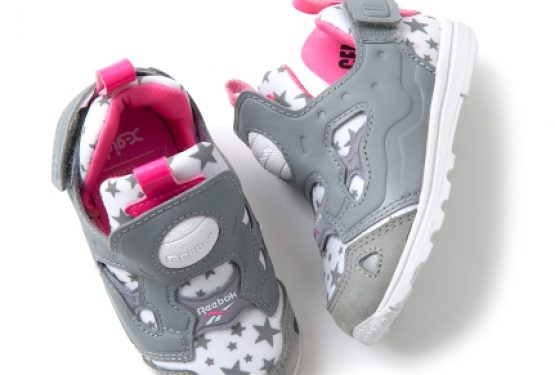 キッズ★親子でお揃い★6月24日予約開始★ X-girl stages×REEBOK VERSA PUMP FURY  【エックスガール ステージス×リーボック ポンプフューリー】