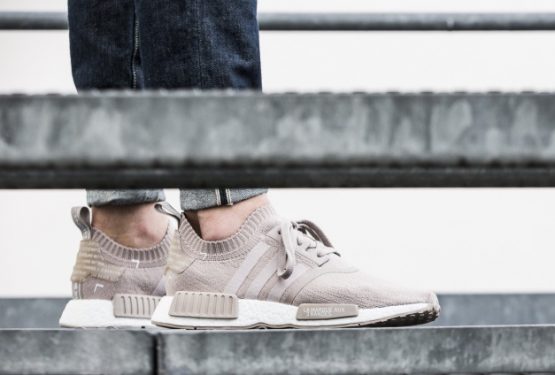 6月10日発売★ADIDAS NMD R1 PRIMEKNIT “FRENCH BEIGE”　【アディダス NMD】