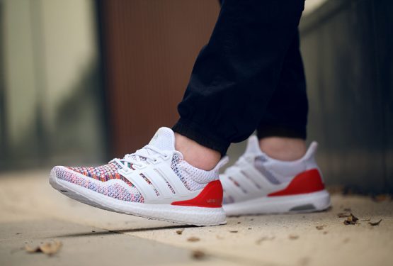 国内8月16日発売★ADIDAS ULTRA BOOST “MULTICOLOR” WITH RED HEELS 【アディダス ウルトラブースト “マルチカラー”】