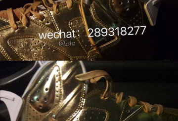 12月発売？★NIKE  Air Jordan 6 Pinnacle Metallic Gold/White 854271-730　【ナイキ エアジョーダン6　ピナクル】